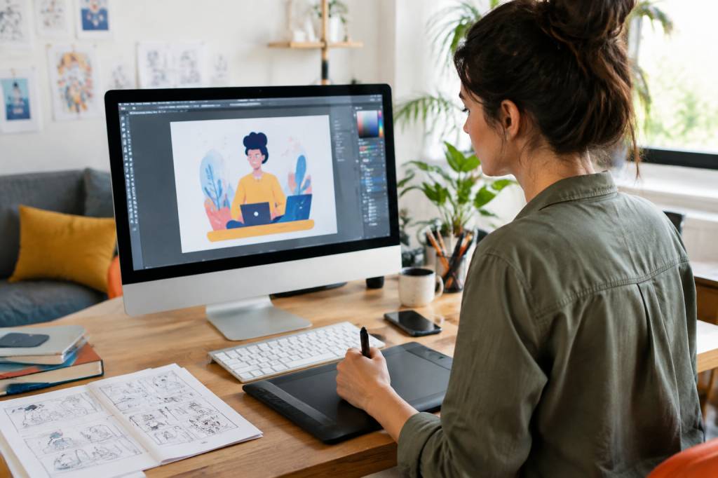 Comment trouver un travail d’illustration dans le secteur du web ?